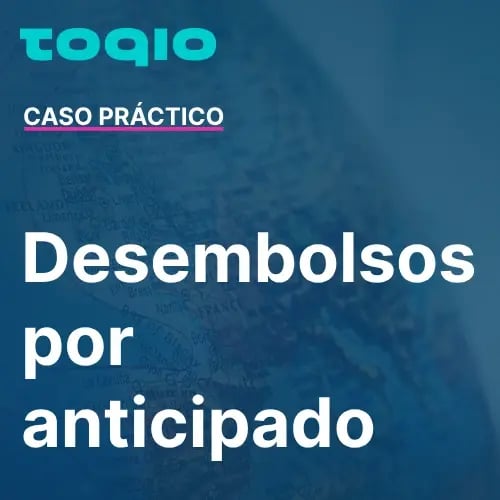 Desembolsos por anticipado